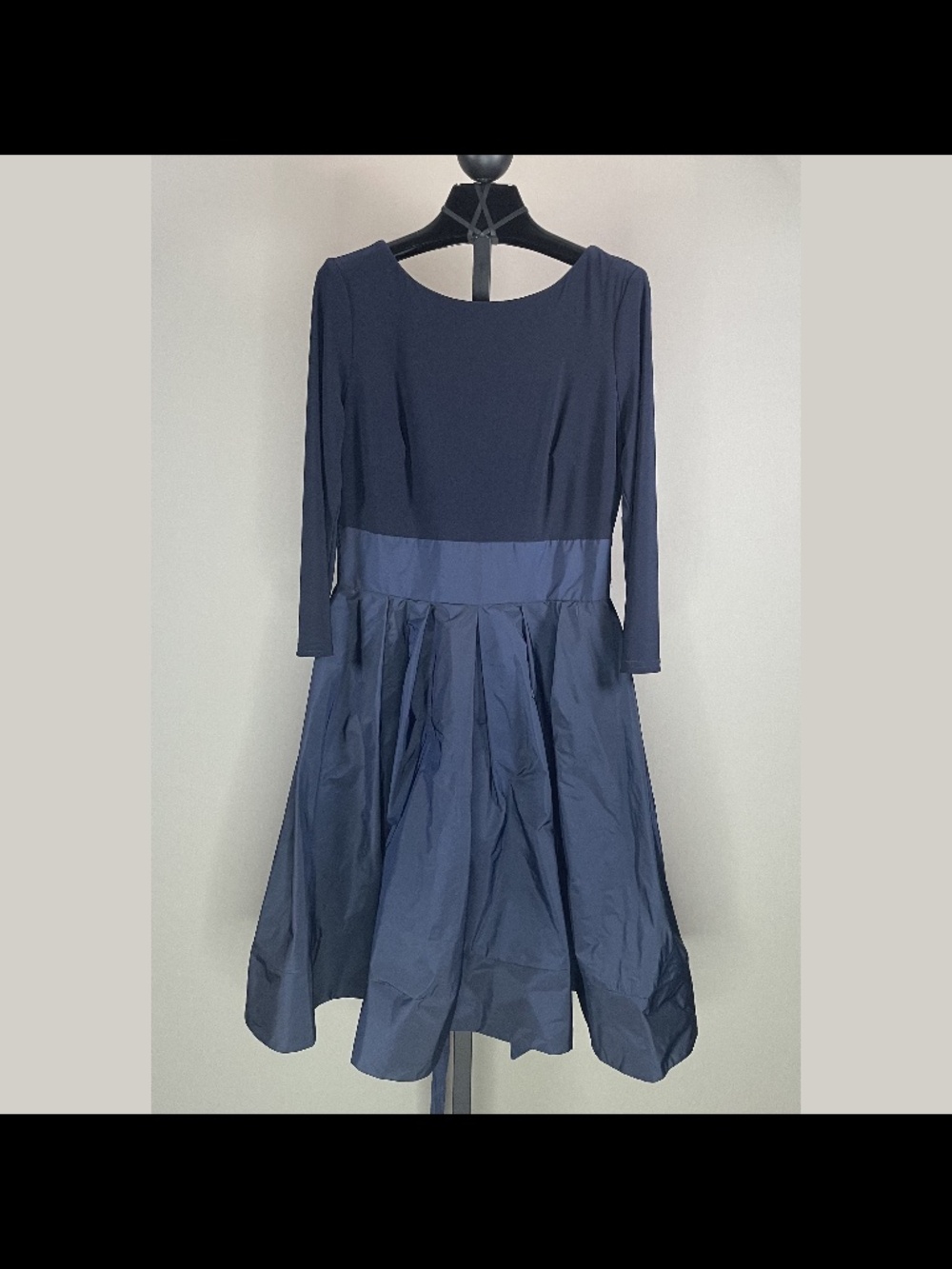 NEW Joseph Ribkoff Dress Womens 6 blue fit flare cocktail classic